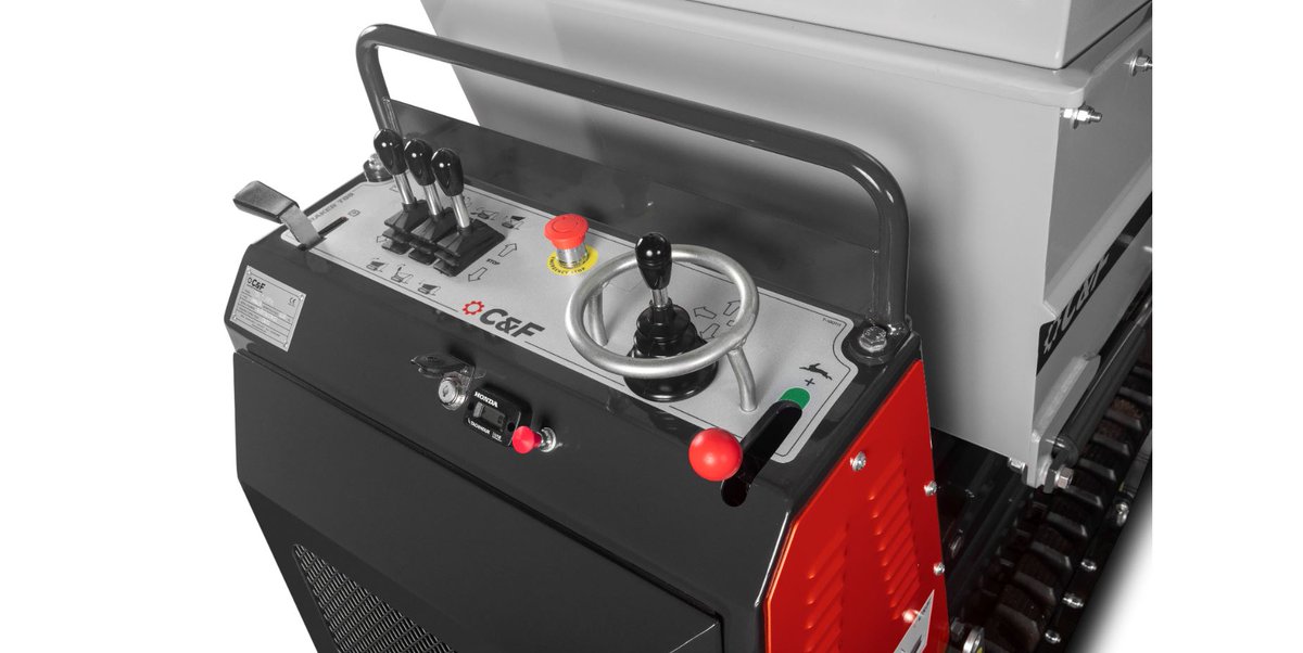 cfminidumper's tweet photo. The T85HT the ONLY tracked dumper controlled by a servo-hydraulic mono joystick  from @cf_equipments @cfminidumper has been shortlisted for the Innovation Award 2019 @ExecHireShow. Come as see us on Stand K56 #gamechager https://t.co/smYP5eTu2h