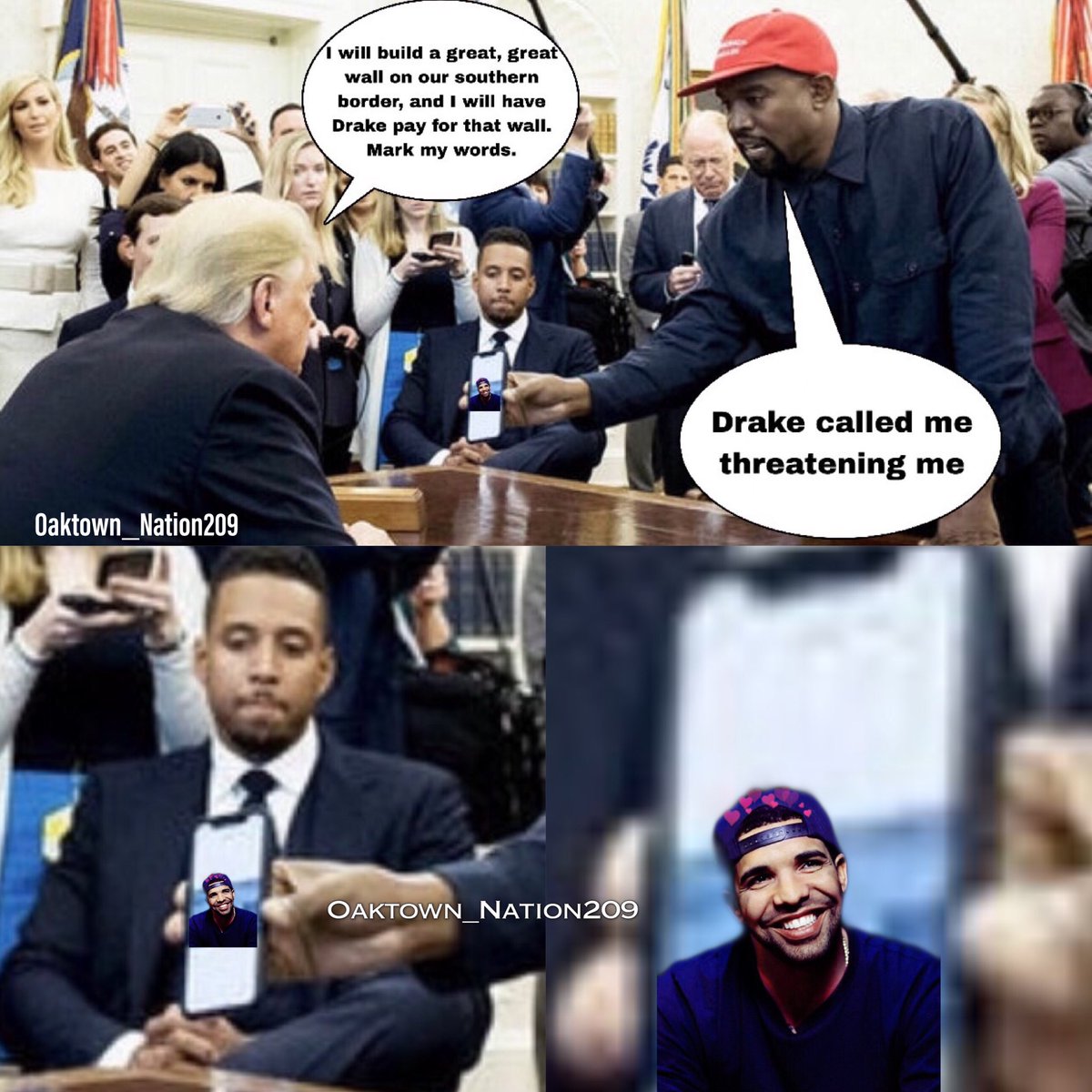 alextala209's tweet photo. 😂😂😂 couldn’t help it ... @Drake @kanyewest @realDonaldTrump #kanyewest #ye #drake #donaldtrump #fakenews 🤦🏻‍♂️🤦🏻‍♂️🤦🏻‍♂️ https://t.co/Gy81H874oJ
