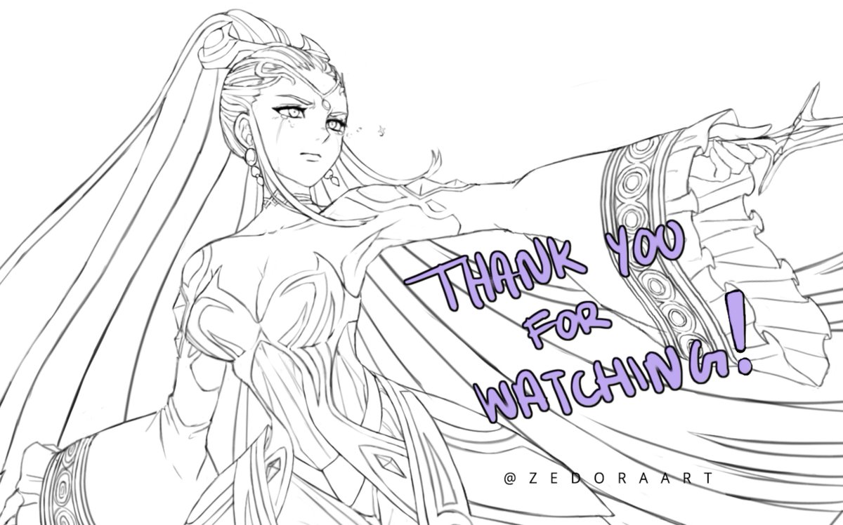 [STREAM ENDED] We totally made some progress in our Eir drawing, its going slowly but I am going to be proud of this one. Thank you guys for stopping by to watch and to chat, was extremely fun! Appreciate you all! ?? 