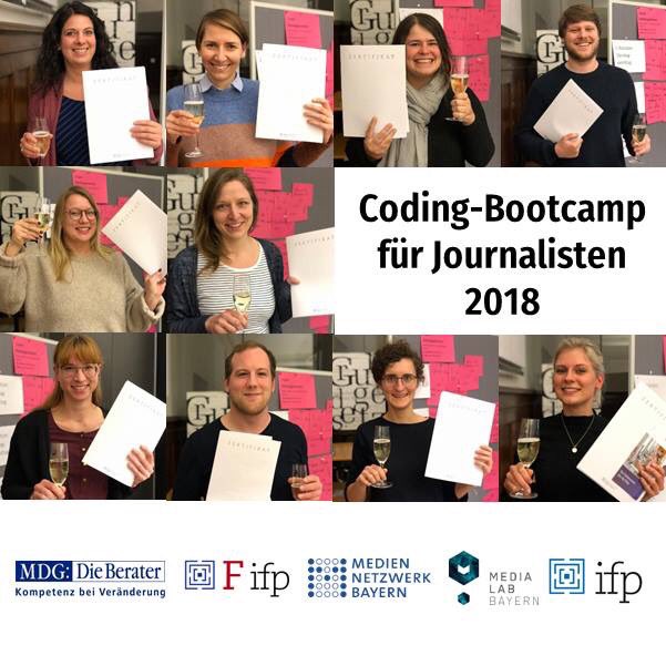 Danke ans <a href="/ifpmuenchen/">Journalistenschule ifp</a> und den Förderverein für das fantastische Coding-Bootcamp und herzlichen Glückwunsch an die anderen Absolventinnen und <a href="/nimolter/">Niklas Molter</a>! 🎉