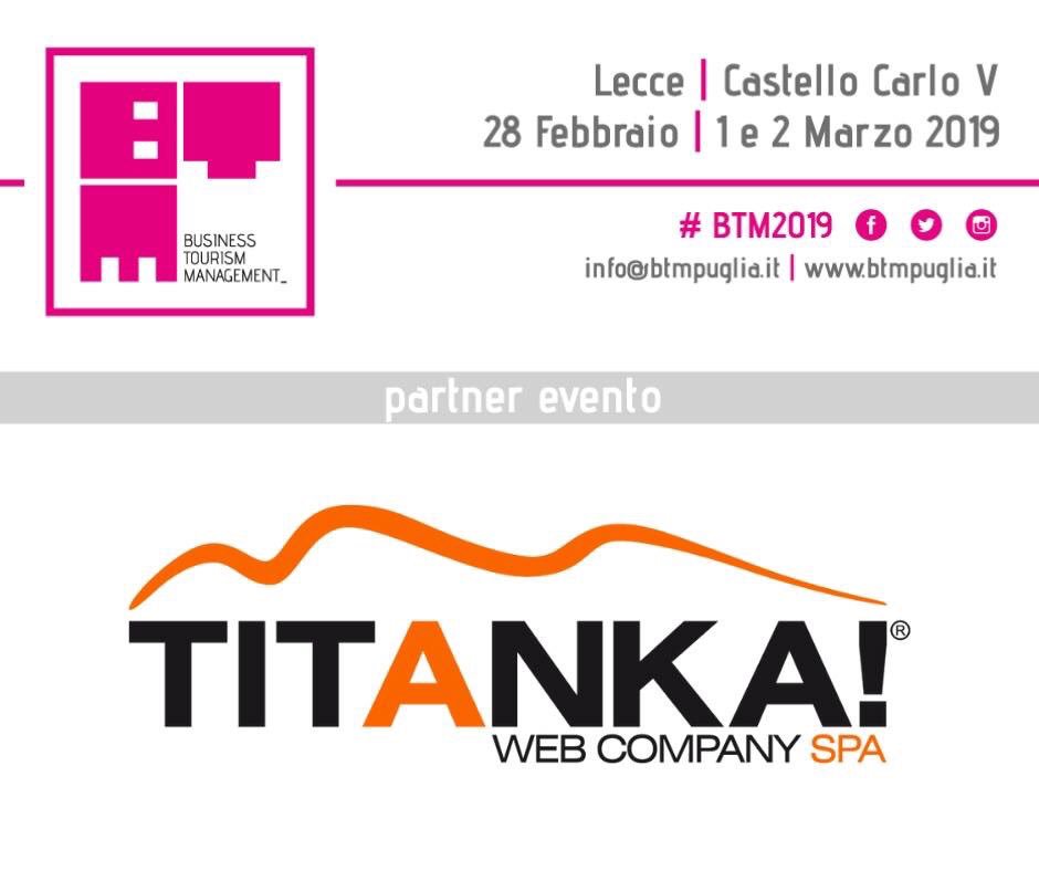 btmitalia's tweet photo. BTM sancisce un'importante partnership con @TITANKAweb che metterà in campo una serie di attività, a cominciare dalla giornata formativa “Hotel Performance Day” che si svolgerà il 1° marzo a #Lecce al @CastelloCarloV.
#BTM2019
Registrati come visitatore📌 https://t.co/7YIPi3695U https://t.co/jz7NCs3ioA
