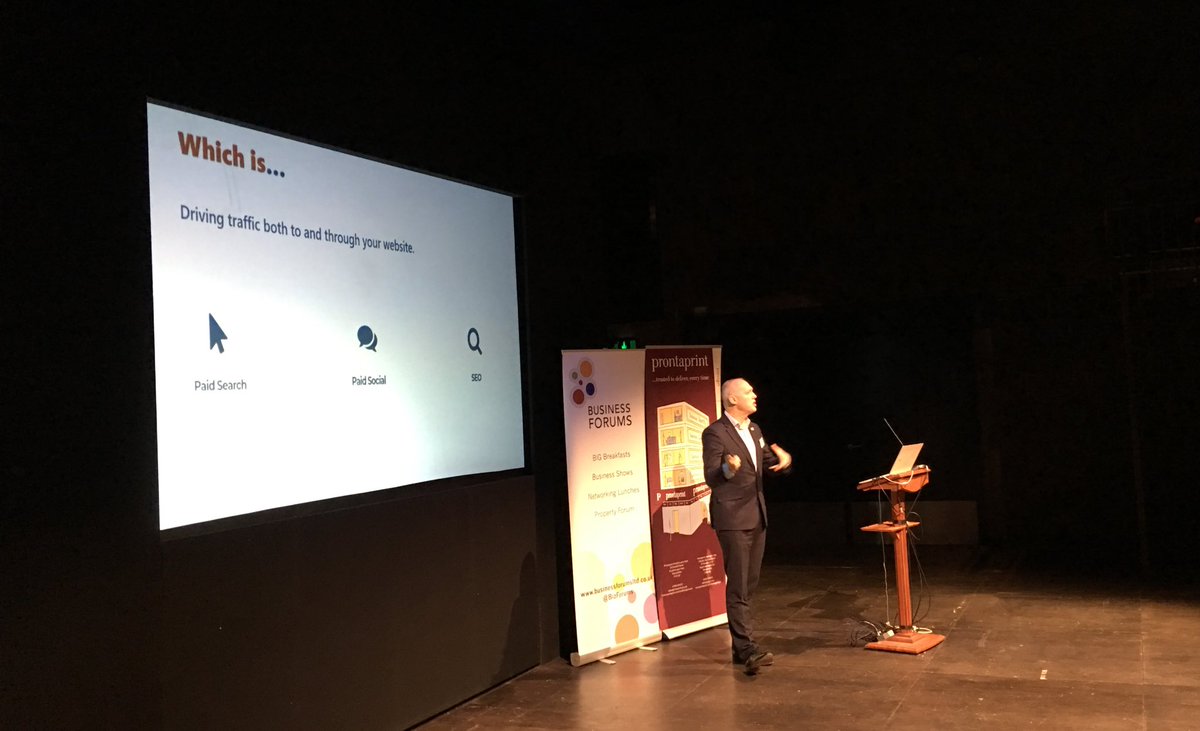 LeamBizForum's tweet photo. Hearing from Neil Curtis from @netvisibility about how they help and support businesses grow their online presence to improve their services and sell their products. #BIGbreakfast #googleagency https://t.co/vR5ad0hsug