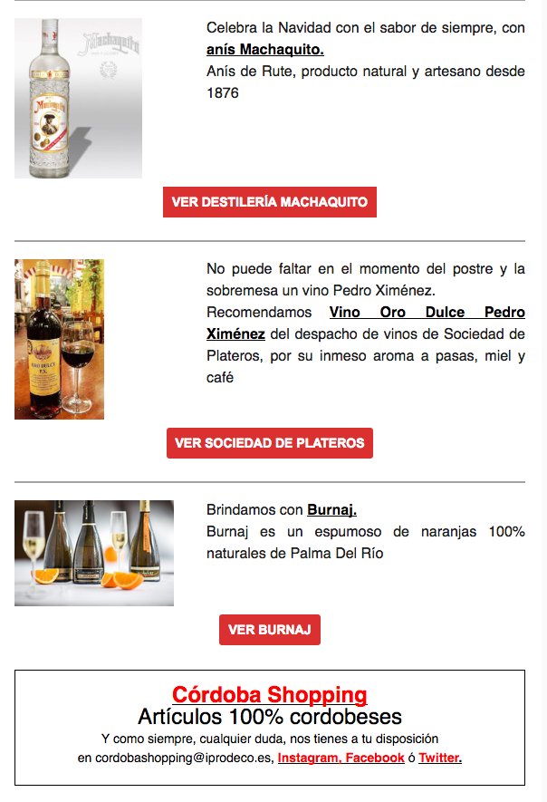 CordobaShops's tweet image. Ya esta aquí nuestra newletter con postres y brindis muy cordobeses👉🏼 ow.ly/C2Hb30mVtNE @MencantaCordoba
👉🏼 @Turrolate y Pastel cordobés @pastelesroldan 
👉🏼 Anís @Machaquito y  Vino Pedro Ximénez @Sociedaplateros 
👉🏼 Espumoso de naranjas de Palma del Río @BurNarj