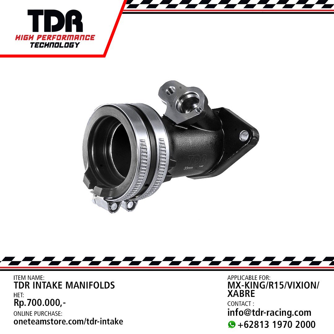 TDR_RACING's tweet photo. TDR Throttle Body & Intake produce precise fuel debit to increase acceleration and top speed.
.
TDR THROTTLE BODY - https://t.co/N11B4EFcbT
TDR INTAKE - https://t.co/S5v0DsVd6v
.
#HighPerformanceInductionExhaustSystems #Power #InductionExhaustSystems #ThrottleBody #Intake https://t.co/ShTjZMdQul