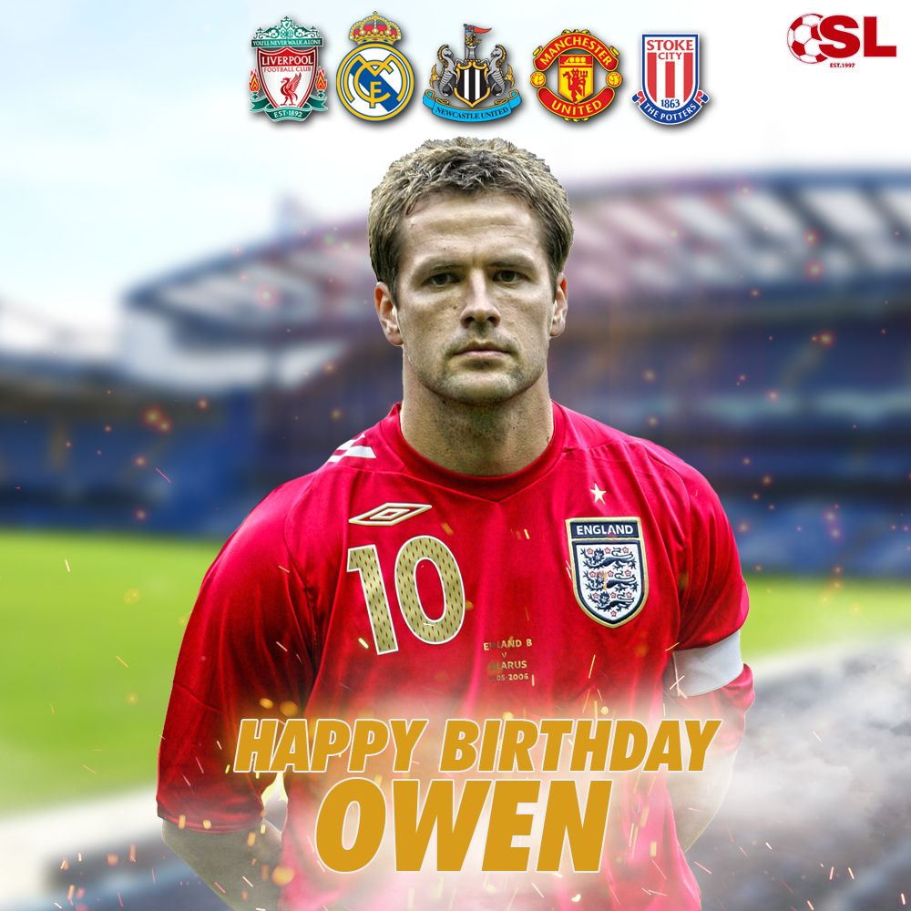  | Happy Birthday to former England international, Michael Owen! 