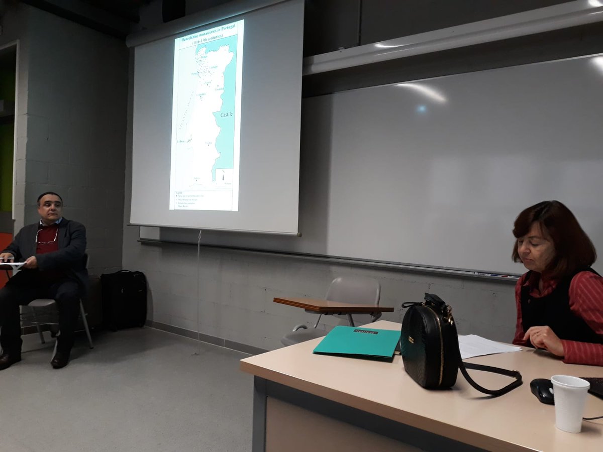 Núria Jornet (@jornetnuria) on Twitter photo Segona Jornada <a href="/LandscapesUB/">Spiritual Landscapes</a> Seminario Redes monásticas de espiritualidad. A.M. Rodrigues, J.L. Fontes, F. Andrade Monasterios y espiritualidad en Portugal: ritmos y logicas de implantación Segona Jornada <a href="/LandscapesUB/">Spiritual Landscapes</a> Seminario Redes monásticas de espiritualidad. A.M. Rodrigues, J.L. Fontes, F. Andrade Monasterios y espiritualidad en Portugal: ritmos y logicas de implantación