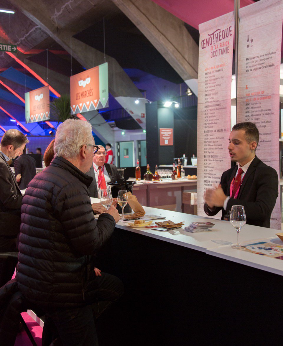 VinSudOuest's tweet photo. SALON #REGAL
Rdv stand n°225 pour la 2ème journée du salon #regal2018 !
Dégustations, rencontres & échanges😁🍷avec les vins @FranceSudOuest !
@Occitanie @QualivoresOc @PaysdOcIGPWines https://t.co/1Fz4blvjdS