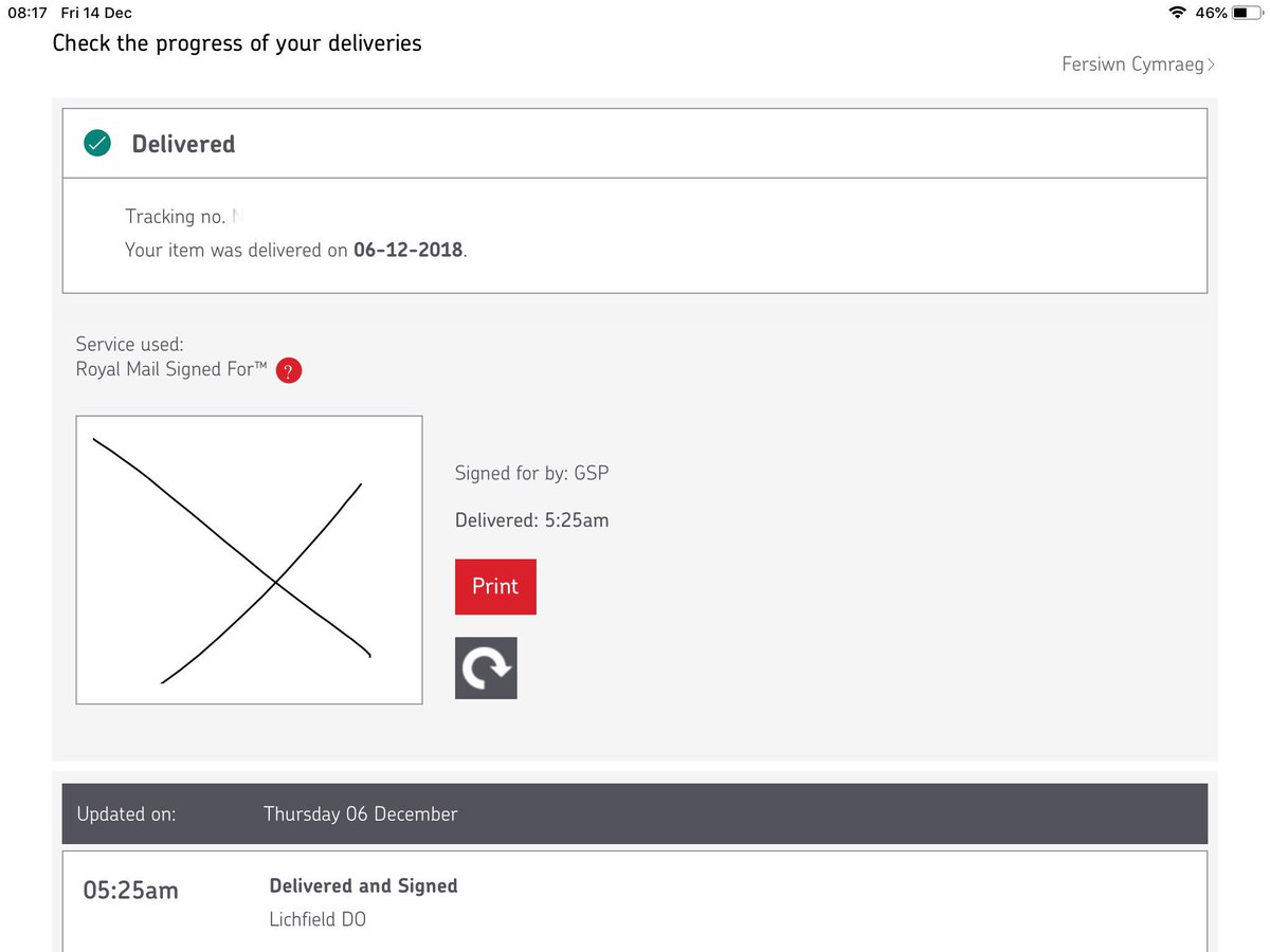 intrepidia's tweet image. @PostOffice @RoyalMail Well,well,well. What a surprise. This #firstclass #signedfor parcel has not been received by my buyer. Not to worry, we have the professional diligence of postie, address and signature to go on......ah. @mrjamesob