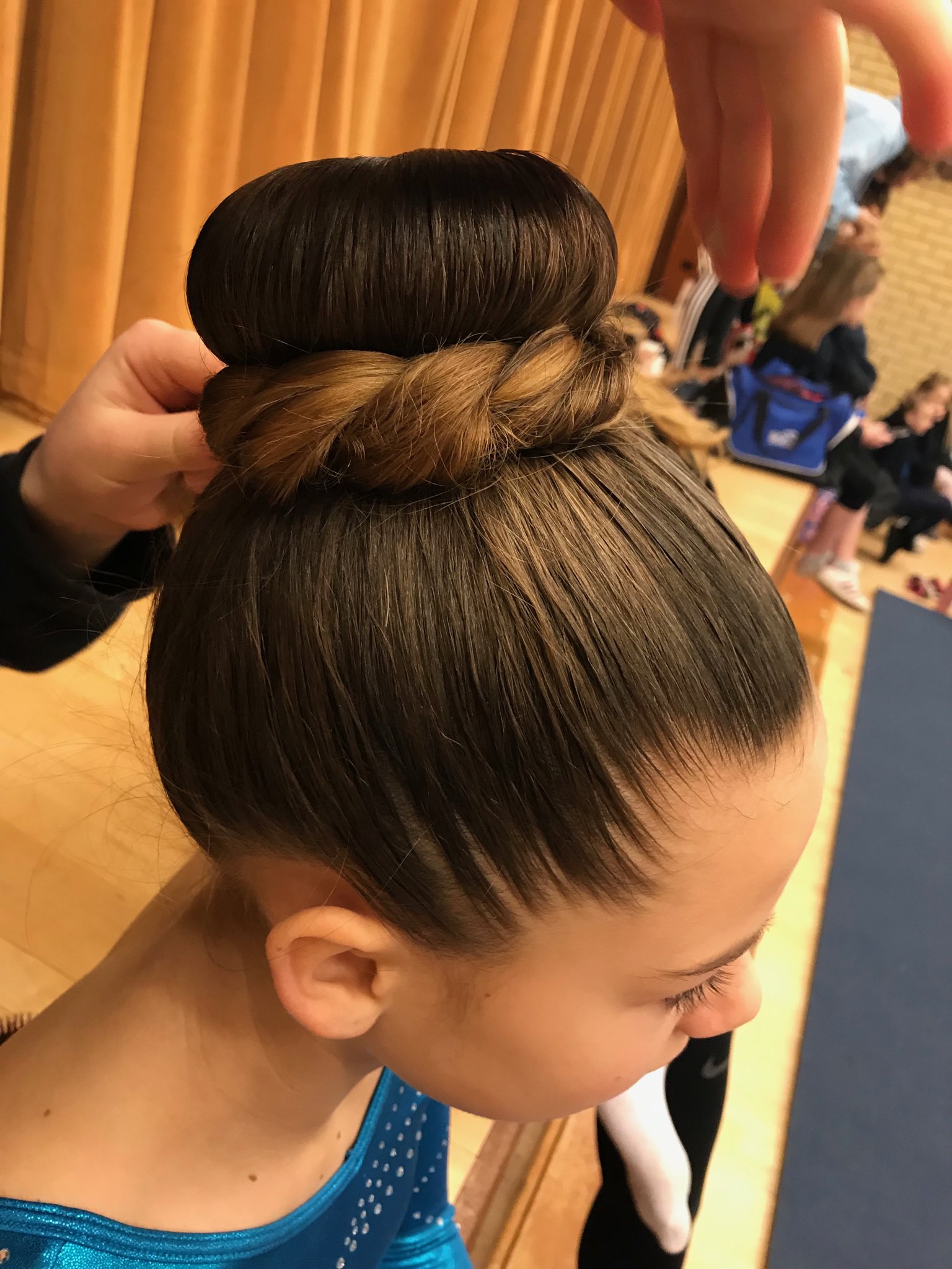 Gymnastics Competition Hairstyles
