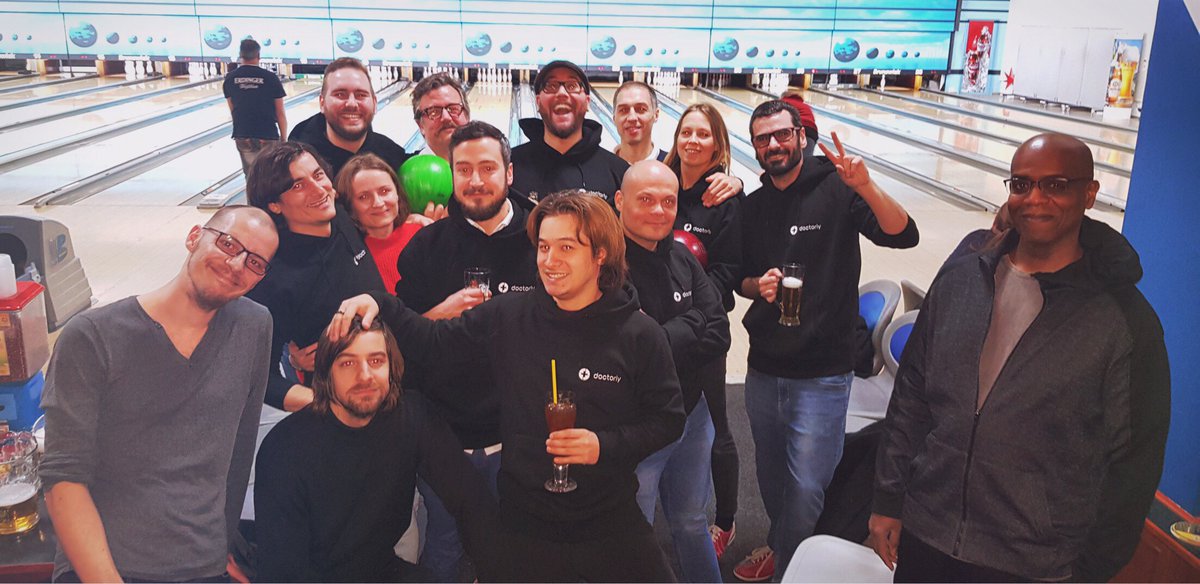 SamirElAlami's tweet photo. Happy holidays from the @_doctorly_ team! 🎅🎄
#ChristmasParty #HealthTech #doctorly #Team #Startup #Berlin #Medtech https://t.co/2OJN2JmGDF