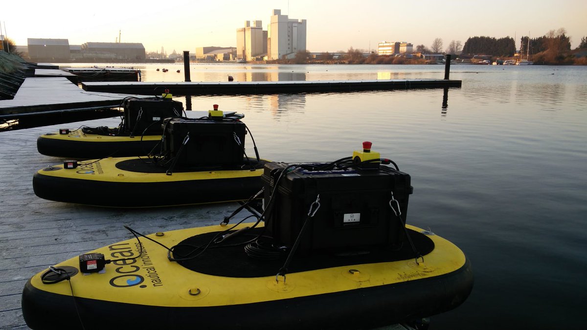 Even in freezing cold temperatures, our Calypso autonomous platforms are doing a great job showing their potential to new customers! #autonomousships #AYB #cloud #Navigation #DigitalTwins