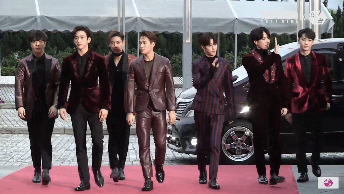 faiizlin's tweet image. หลบหน่อย..พี่จะเดิน~
#MAMARedCarpet #GOT7