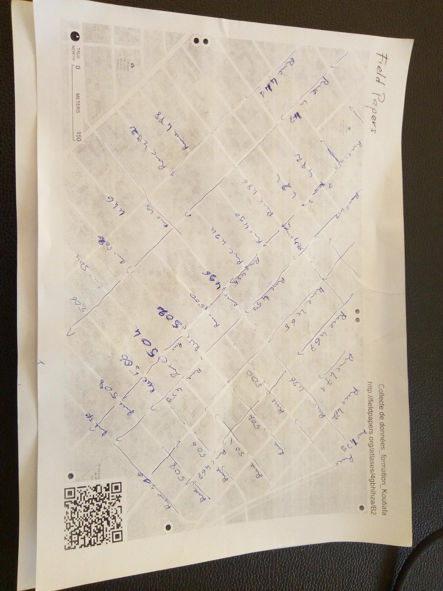 SouloB's tweet photo. #Day2 la journée commence avec le scan des #fieldpapers qui ont servi à la collecte de données hier #KoriMapCamp #Map4Koutiala #Map4Mali @ProjetEOF @hotosm #VIF @absaliou #LesLibresGéographes @nicolas_chavent @SeverinGeo @OSM_Mali https://t.co/8Llk5akKGR
