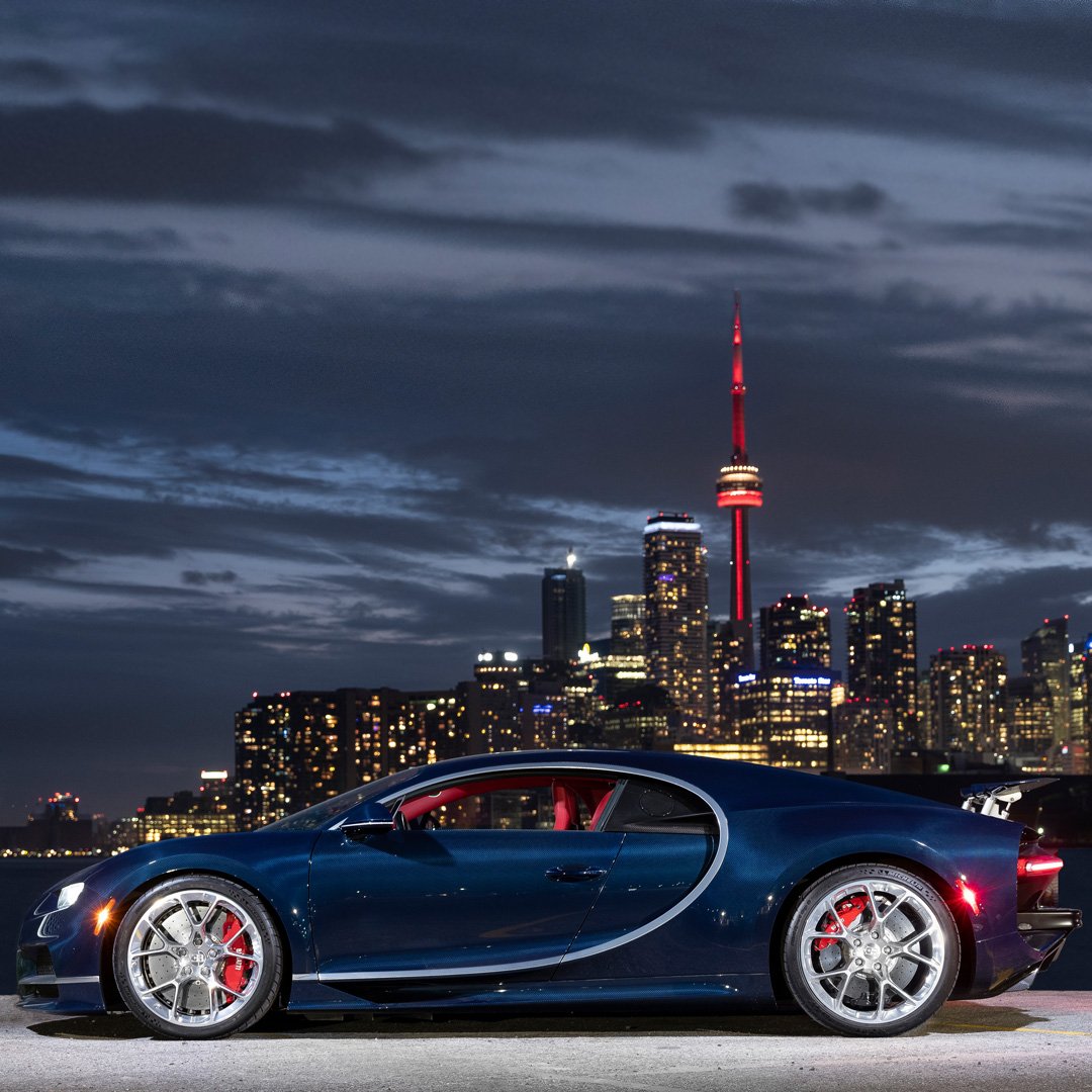 Singer Prince: "I love Toronto. It‘s a real melting pot in every sense of the world." #Bugatti #Chiron #AroundTheWorld #Toronto