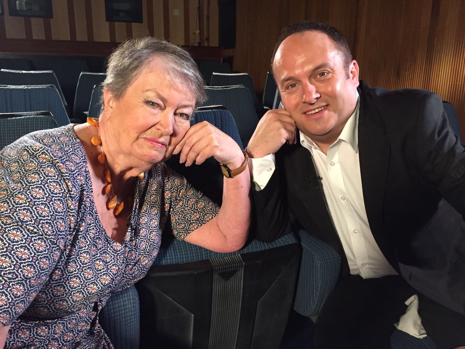 A very happy 80th birthday to actress, daughter of Thora Hird and my adopted Mum, Janette Scott. 