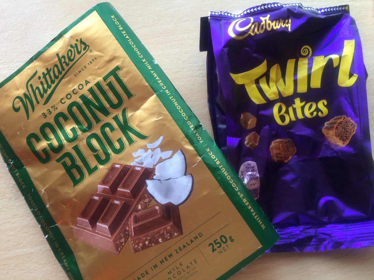 ReEntryToday's tweet photo. When learning about another country, you HAVE to try their chocolate right?  Blind taste testing .... 80% of our students and staff guessed right!! How well do you know chocolate?? #NewZealand #chocolate #getthemdreaming https://t.co/XzDrvAK3gj