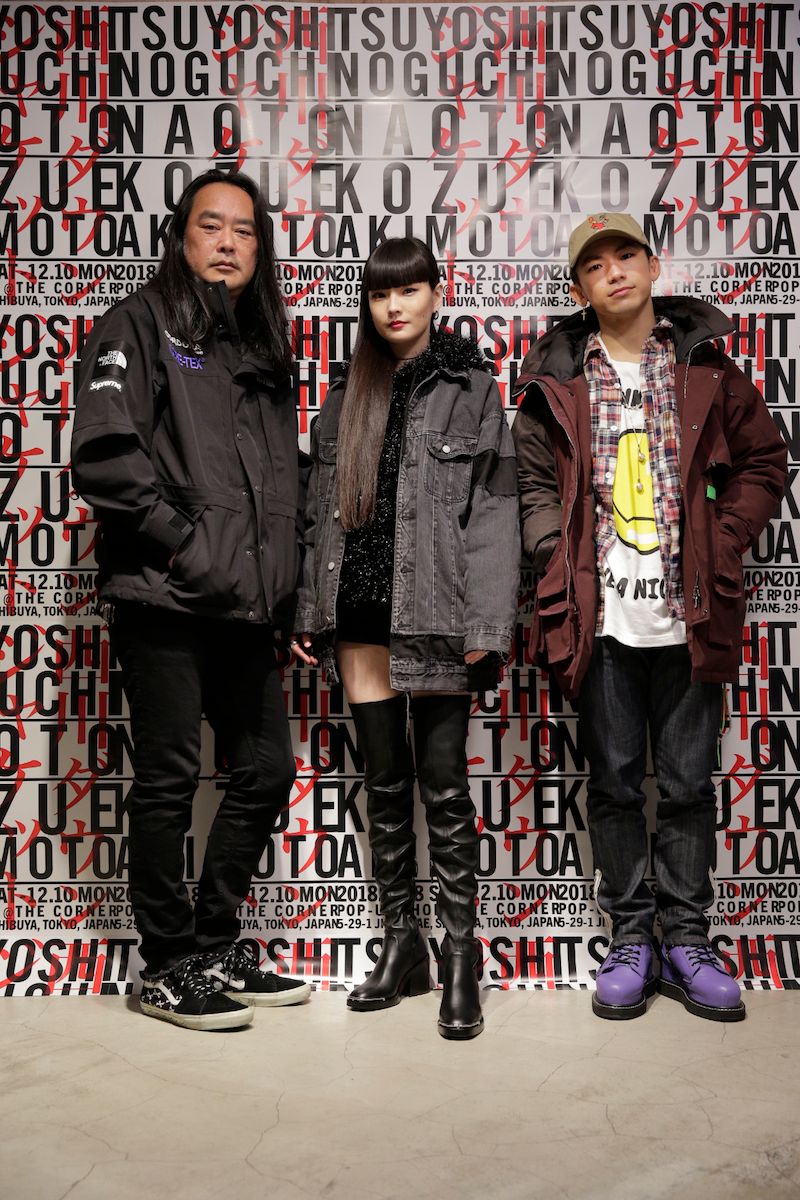 記事】西川ダウン × EXILE NAOTO、秋元梢、野口強のポップアップに