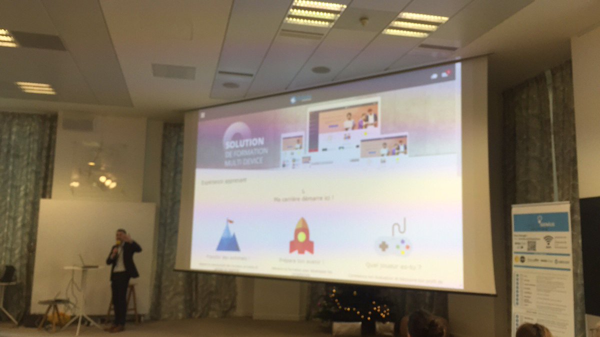 helenezapata's tweet photo. C’est parti pour #Syfadis au #LearnInnov2018 : Réinventez votre expérience d’apprentissage !
@SebQuere https://t.co/hxGOEAomz5