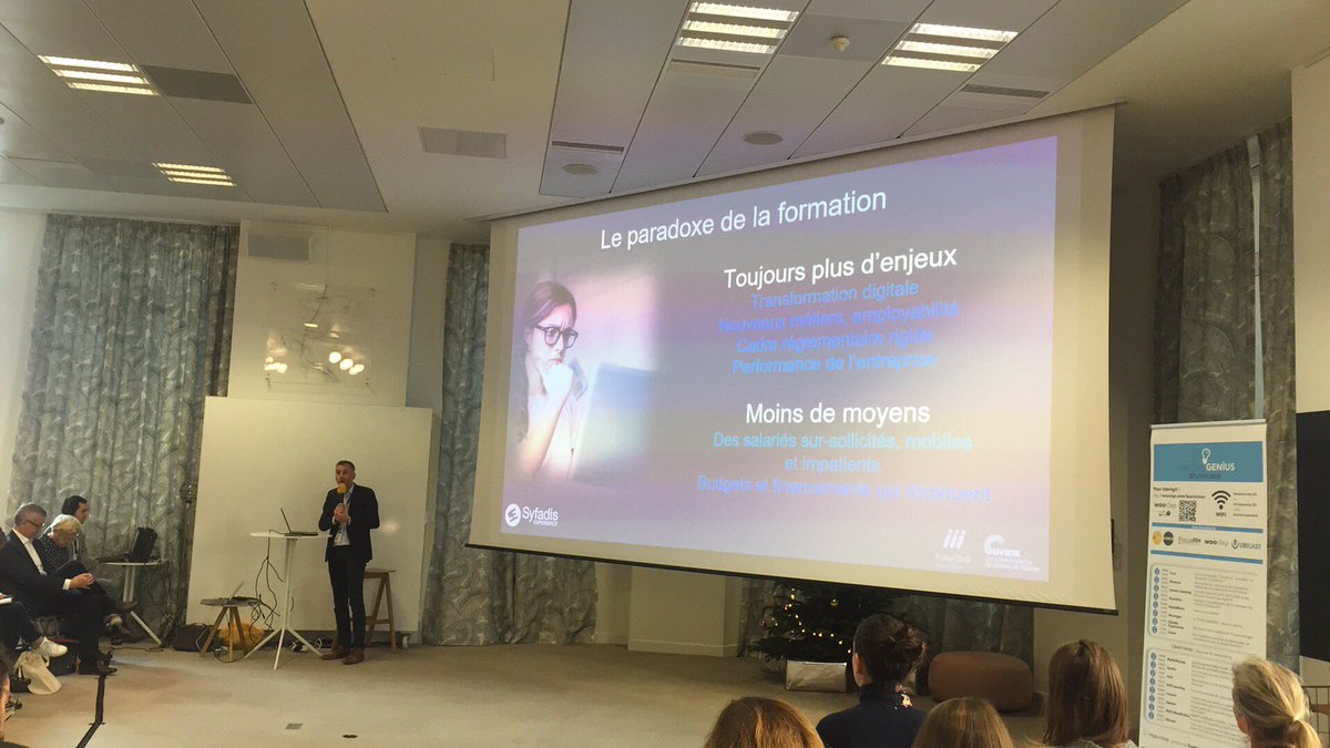 helenezapata's tweet photo. C’est parti pour #Syfadis au #LearnInnov2018 : Réinventez votre expérience d’apprentissage !
@SebQuere https://t.co/hxGOEAomz5