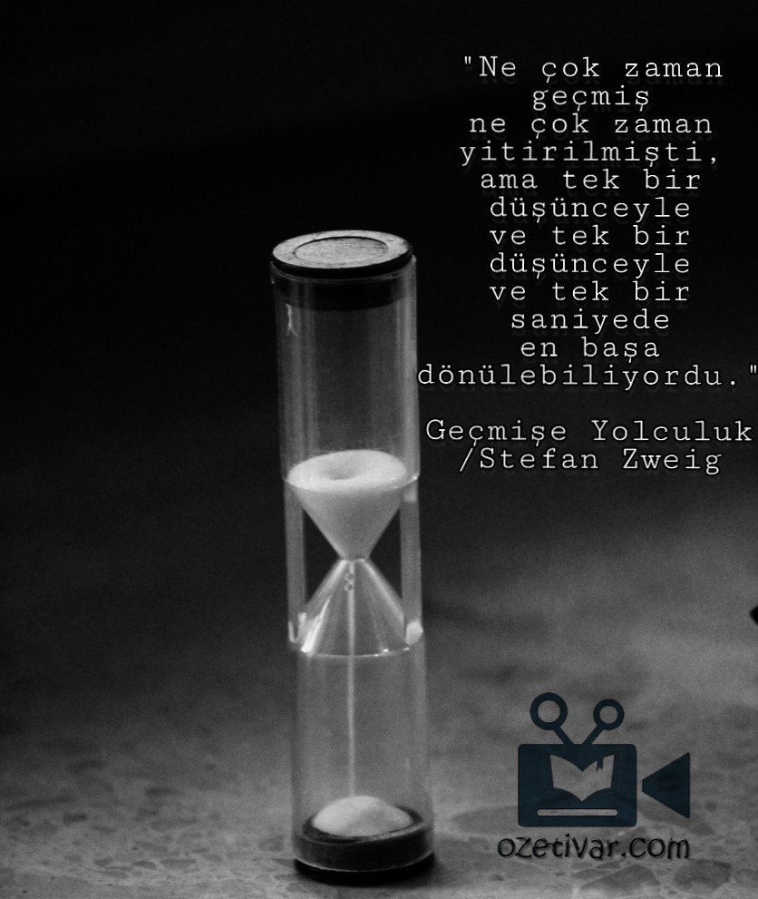 "Ne çok zaman geçmiş ne çok zaman yitirilmişti, ama tek bir düşünceyle ve tek bir düşünceyle ve tek bir saniyede en başa dönülebiliyordu."

Geçmişe Yolculuk/Stefan Zweig

#stefanzweig