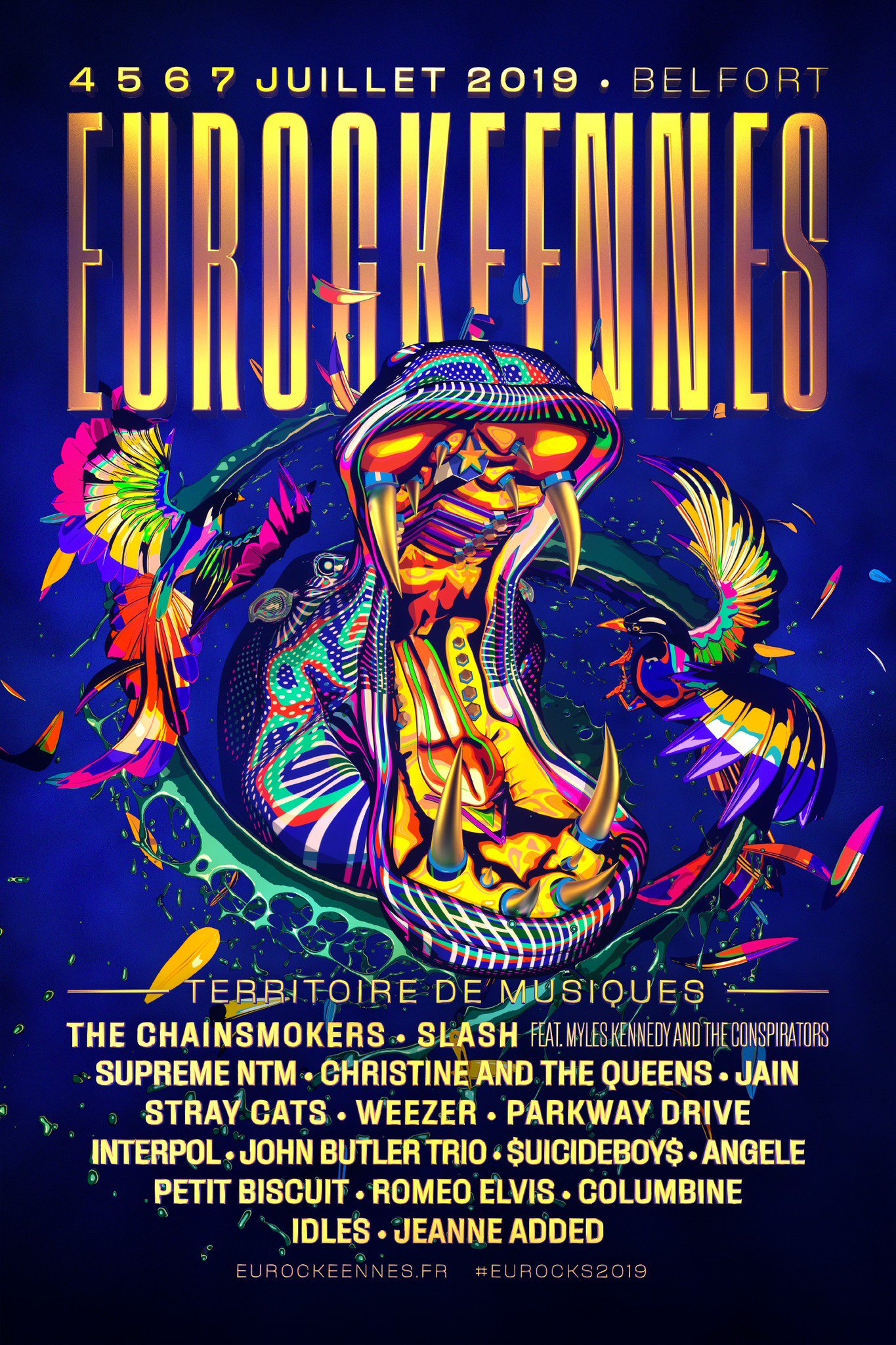 Les Eurockeennes — 4, 5, 6 et 7.07.19 DuXyK5LXQAAKumC