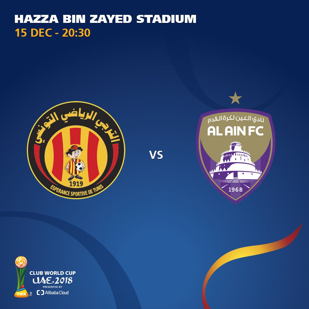 βοΈ ONE HOUR TILL KO
πΉπ³@ESTuniscom π @alainfcae_enπ¦πͺ is the second #ClubWC match-up of the day π
How do you see this one going? π€