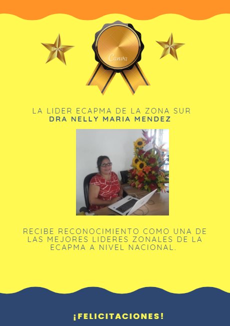 ECAPMACCAVNeiva's tweet photo. La @ECAPMACCAVNeiva felicita a @nellymendezp,  por su gran liderazgo en la Zona Sur y por el Reconocimiento dado a su  balance de gestión zonal en la rendición de cuentas 2018 como DOFE https://t.co/MIzyEDFwDV