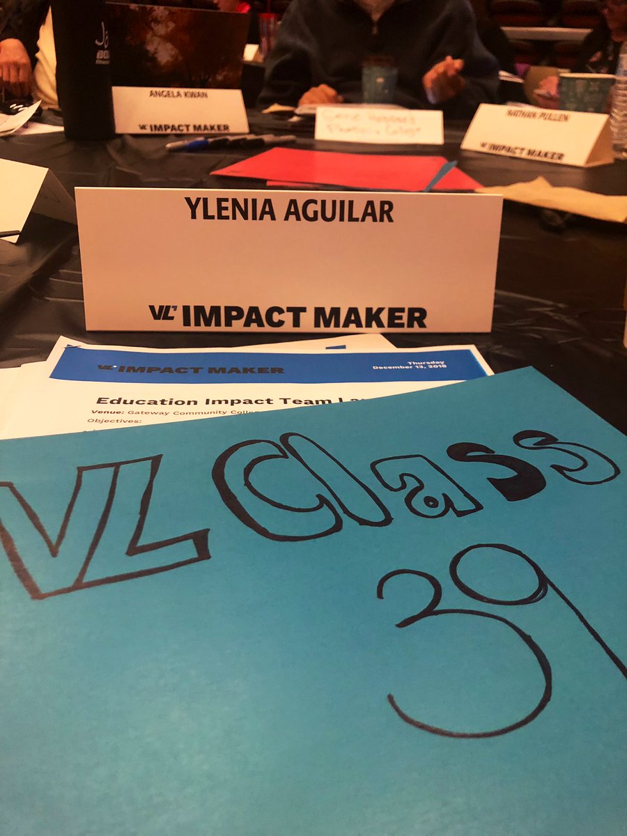 Thank you @VLeadership for the opportunity to participate as an impact maker! #VLClass39 #education #edu #impactmaker