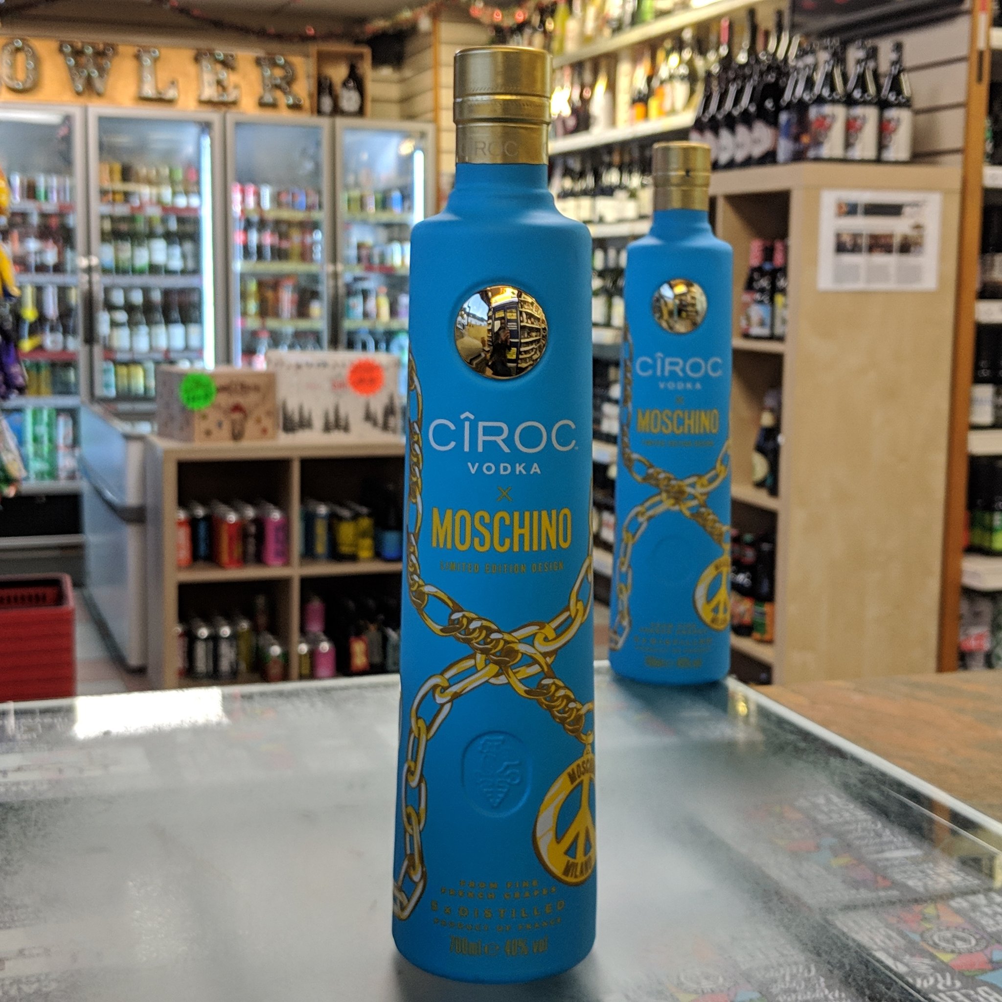 vodka ciroc moschino