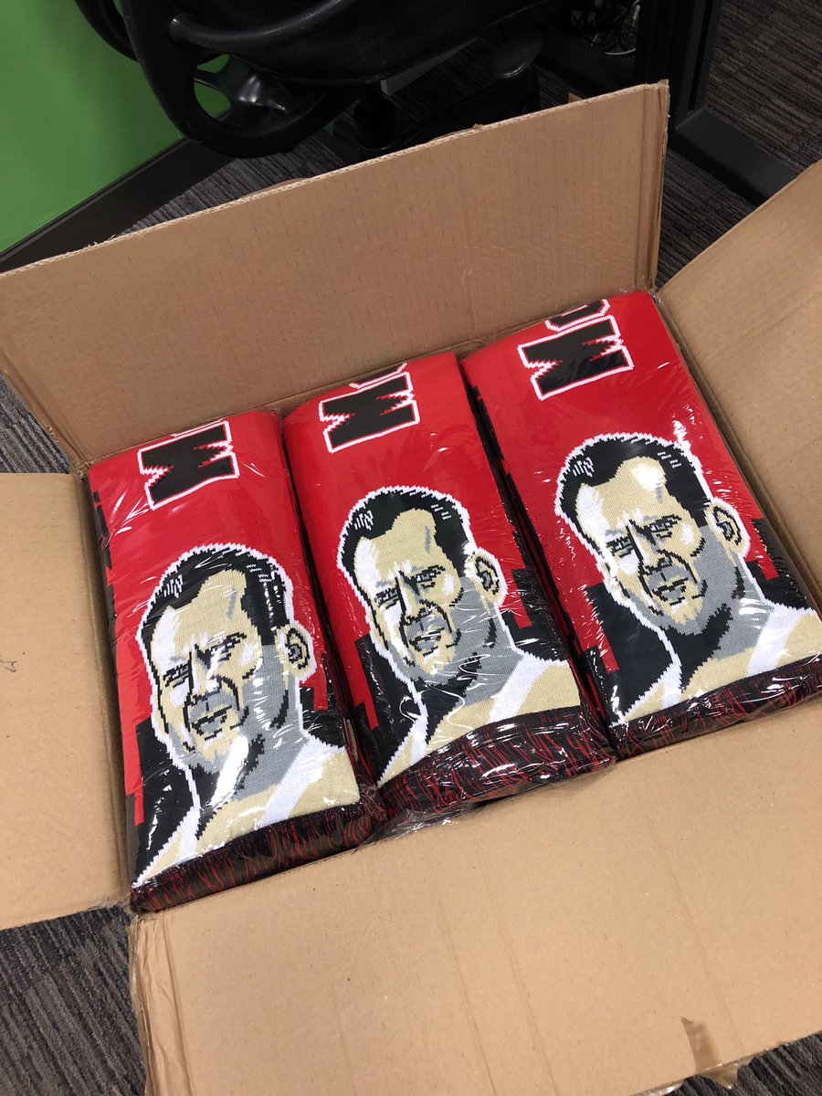 Die Hard scarves are in the building! Get one from 👉 shelfheroes.com