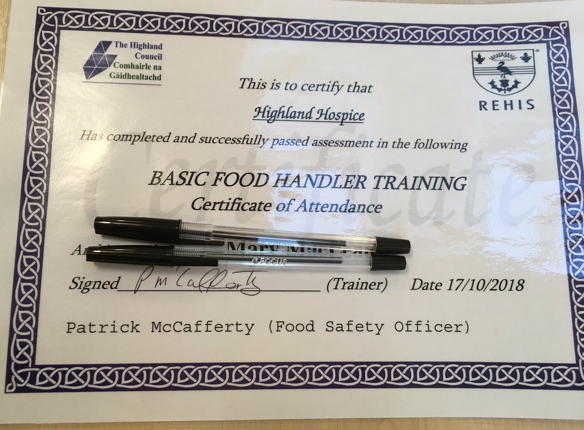 Well done to our #HospiceLeader @Highlandhospice who are taking part in Food Hygiene & Moving & Handling training today. 👏👏👏 @HighlandCouncil  #choosetolead #hlhleadership #widerachievement @MillburnPE @CA_Inverness