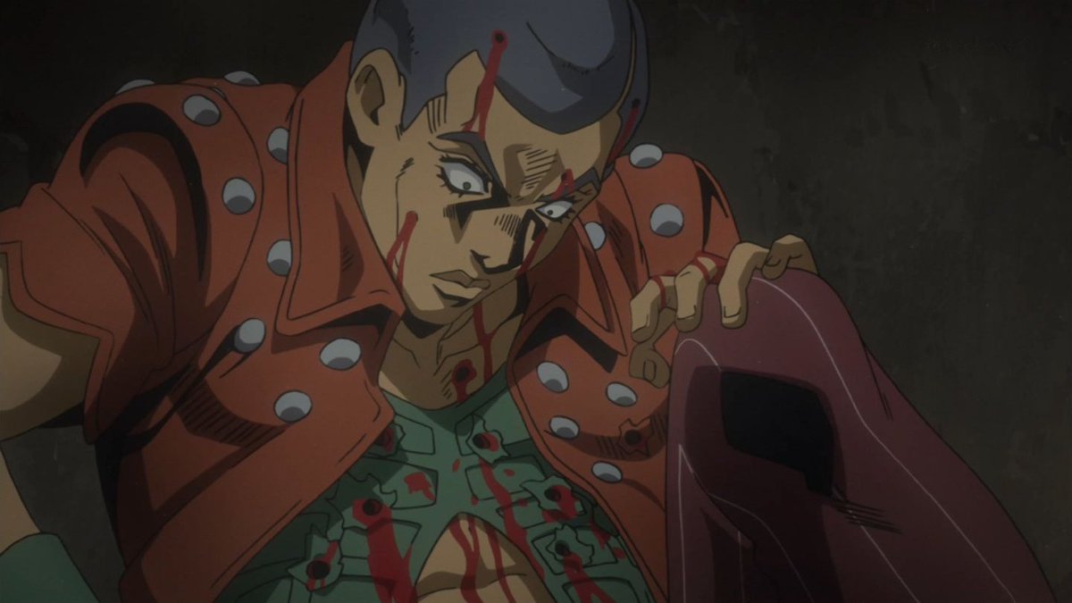 ジョジョの奇妙な冒険 第5部 黄金の風 第11話 感想 紫の炎を背景に戦うナランチャ格好いい やるときはやる男 ジョジョの奇妙な冒険 第5部 黄金の風 第11話 感想 紫の炎を背景に戦うナランチャ格好いい やるときはやる男
