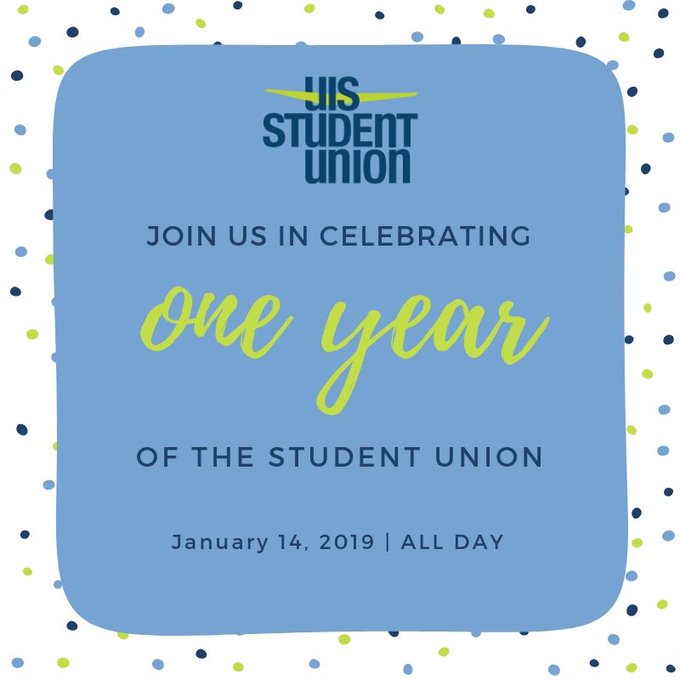 RT @UISUnion: Join us one month from today for our first anniversary celebration! 🎉 More details to come - don’t miss it. https://t.co/kZWm…