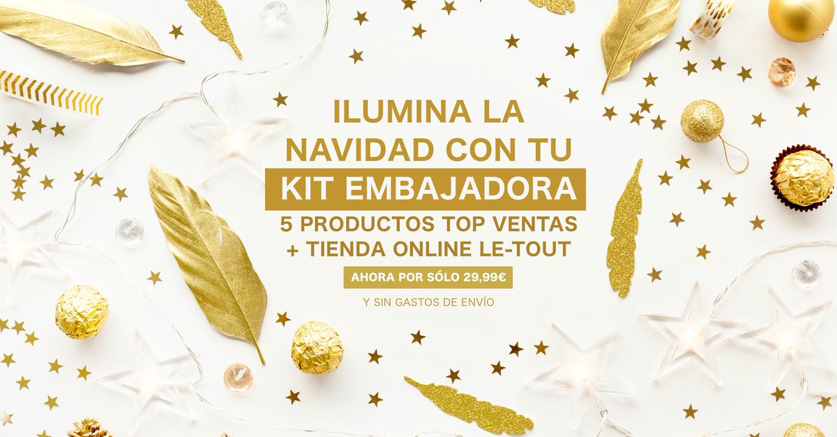 letoutcosmetics's tweet photo. Regálate este KIT EMBAJADORA que incluye los 5 productos más destacados de Le-Tout a un precio increible ¡29,99€! (precio original 100€) y sin gastos de envío.
https://t.co/LGprJQAvdC #emprender #marketingdigital #cosmetica #belleza #embajadora #maquillaje #cosmetics https://t.co/8VNrTlCnRz