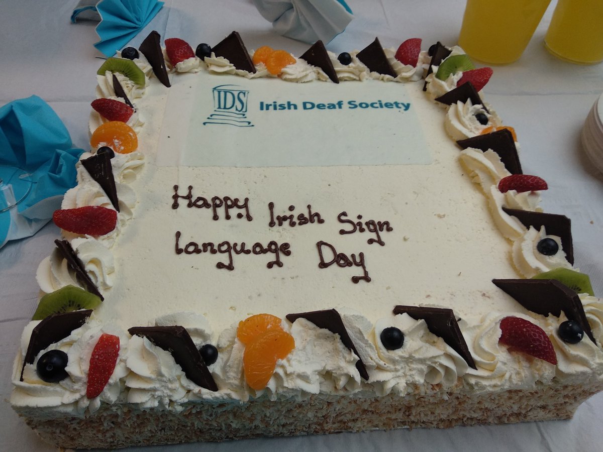 RhonaMcCord's tweet photo. Well done to all who campaigned for #ISLRecognition one year on proud to celebrate with @IrishDeafSoc more to do to ensure equality for Deaf people. https://t.co/jVRL5in1cy