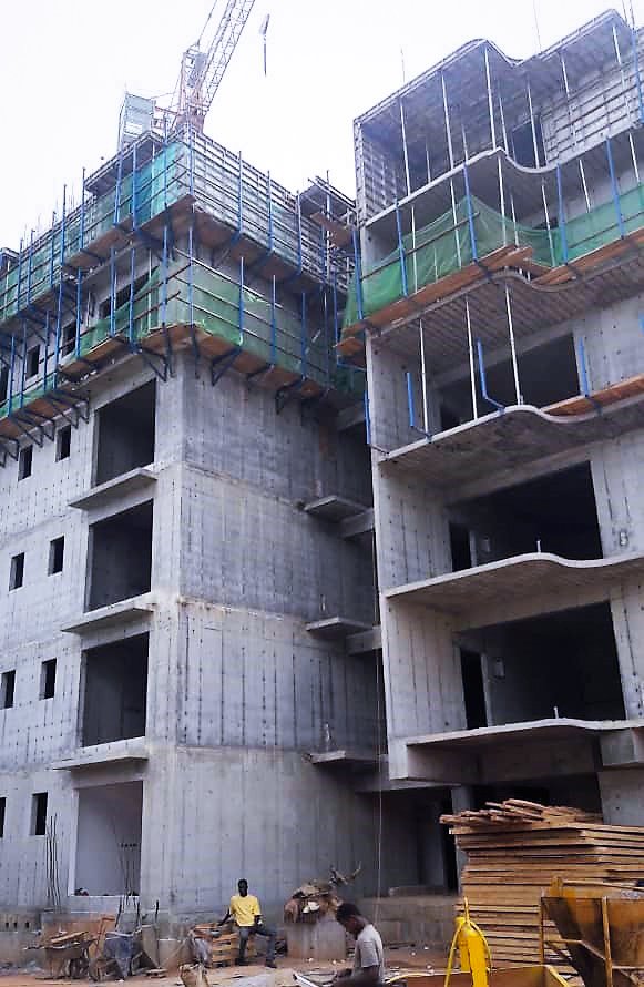 Denya Developers construction of #TheIvyGhana superstructure almost complete using @kumkangkind #AluminiumFormwork System.
denyadevelopers.com/the-ivy-at-eas…