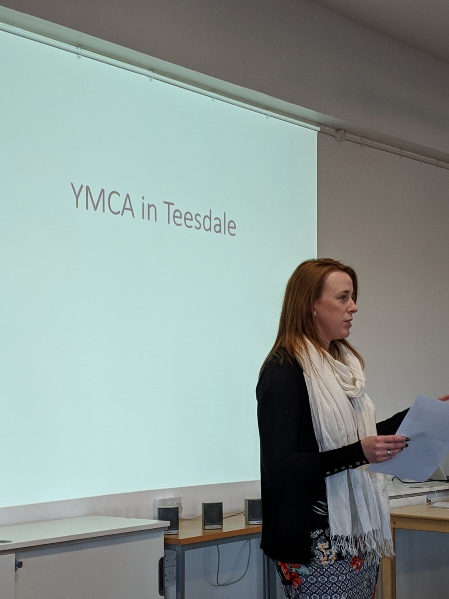 YMCANTyneside's tweet photo. Rachel from our Teesdale family giving a great update #ymcaconf18 #ymcafamily https://t.co/1dy6ysnAlC