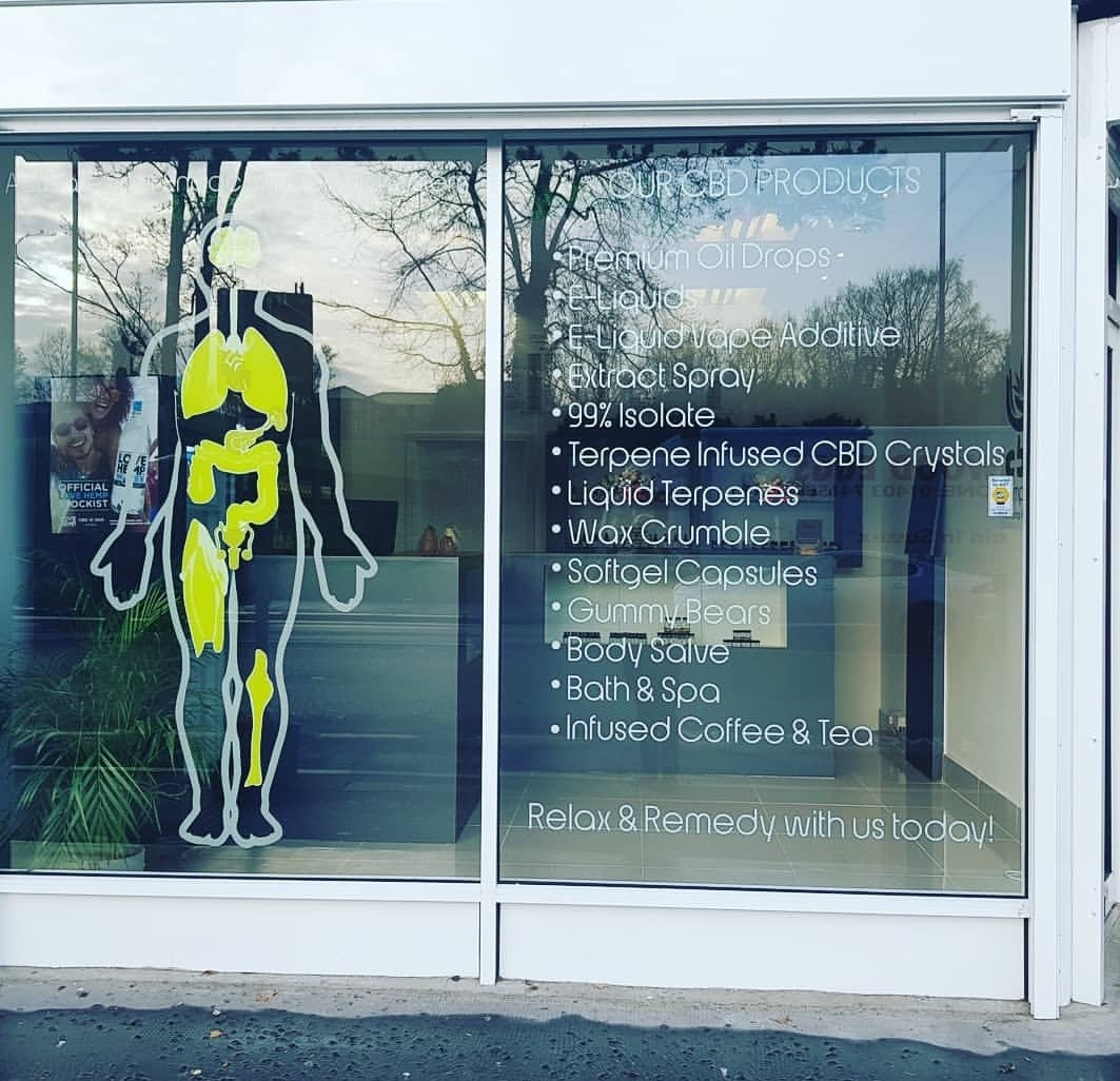 New shop window decor, what do you think? Also we are now serving hot CBD infused coffee and tea to take away ☕ Keep warm and stay calm 🌿
.
#CBD #vape #croydon #purley