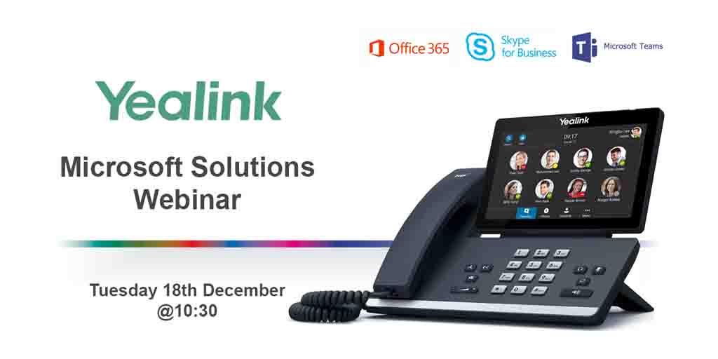 Register for our #microsoftsolutions webinar to see the broad range of voice and video device solutions for Microsoft including #Skype4B and #MicrosoftTeams bit.ly/2EidWBj