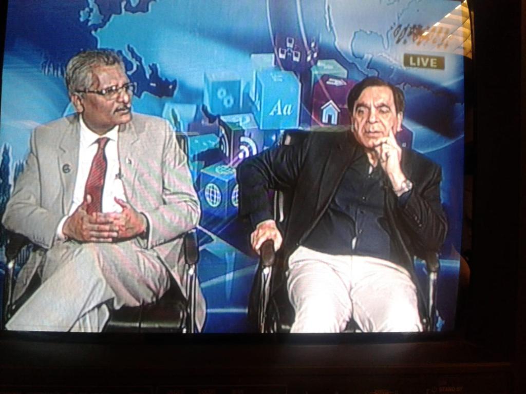 SME_Foundation's tweet photo. Mr.  Wali Ullah Khan participated in PTV National Live Program "Wellay di  Gal" (Talk of Time).  Mr. Iftikhar Vohra ex President KCCI was also  attended the Program. The program was hosted by Mrian Tariq.
 https://t.co/kvCctyCT3Y https://t.co/ytsdjpbpSq