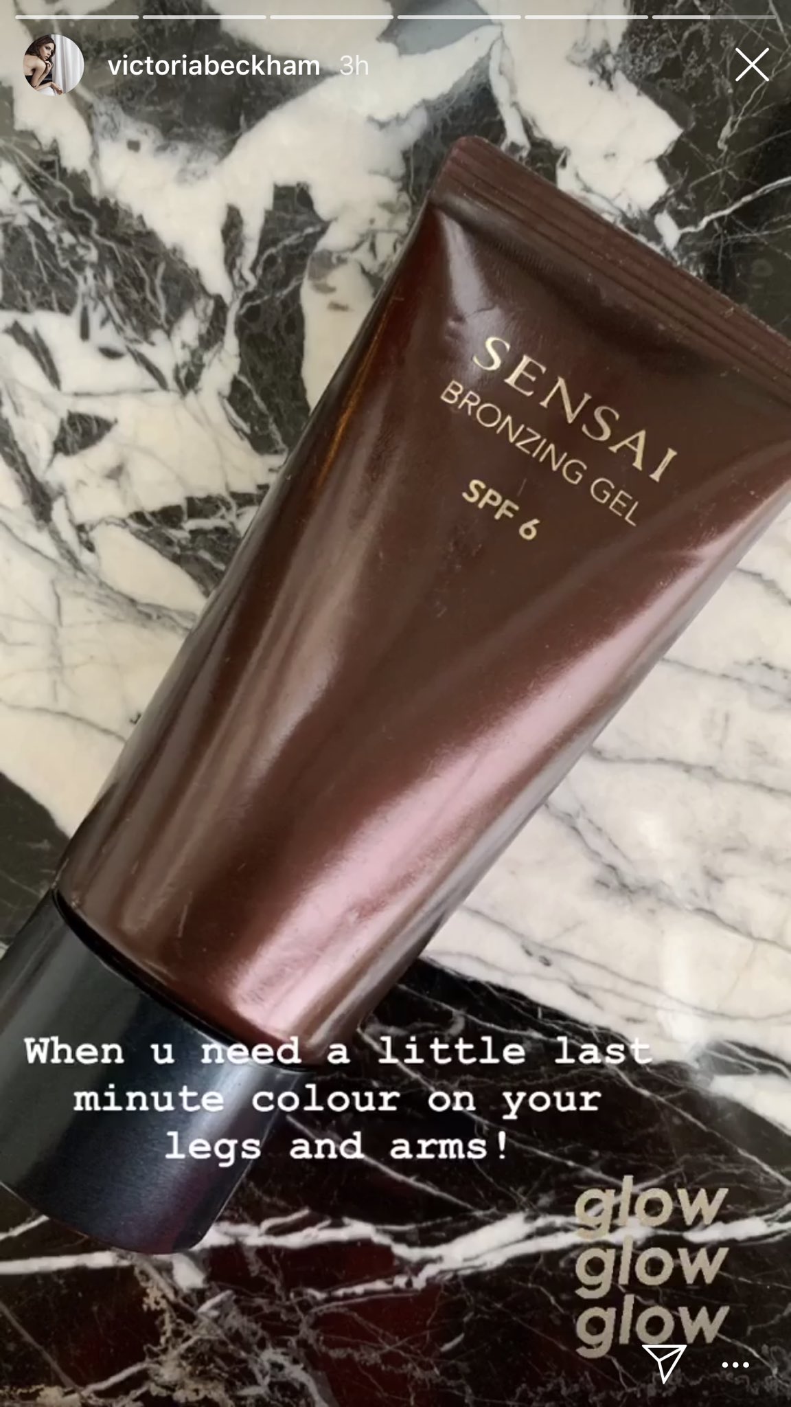 Dowal Walker Twitter: "#fbf to @victoriabeckham's Instagram Story sharing her love for the Sensai Bronzing Gel ✨ https://t.co/scbNMzuj9C" Twitter