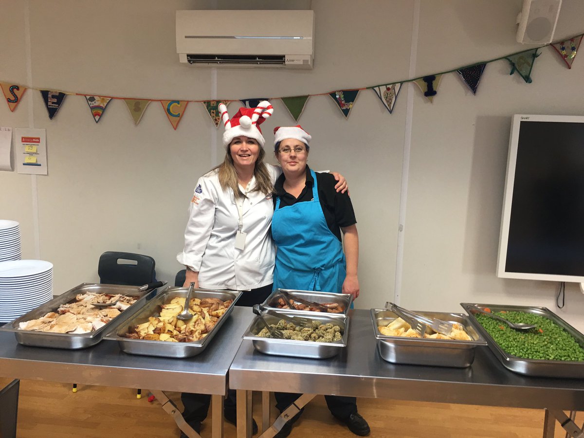 It’s Christmas lunch day today! Thanks to our brilliant kitchen team for pulling out all of the stops!