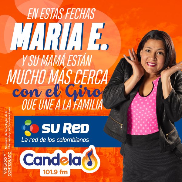CandelaBogota's tweet photo. Ingresa ya a nuestra FanPage y cuéntanos a quién le girarías dinero por #GirosSuRed y en qué lugar de Colombia se encuentra, premiaremos las mejores historias.
Haz clic aquí #NavidadConSuRed --> https://t.co/5fTvgkGU7n https://t.co/DDAxkrHD0G