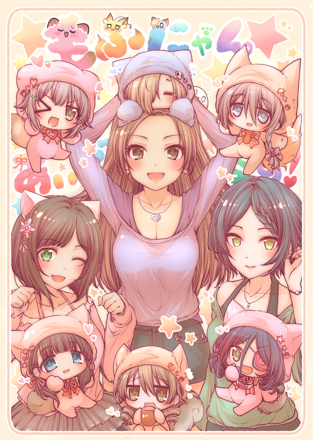 C95新刊一冊目「もふにゃんあいどるず!」 6人のもふもふあいどると3人のお姉さん&あの子たちが繰り広げるのんびりもふもふ漫画です!よろしくお願いします!
メロンさん通販委託ページhttps://t.co/RvEehoc0ym