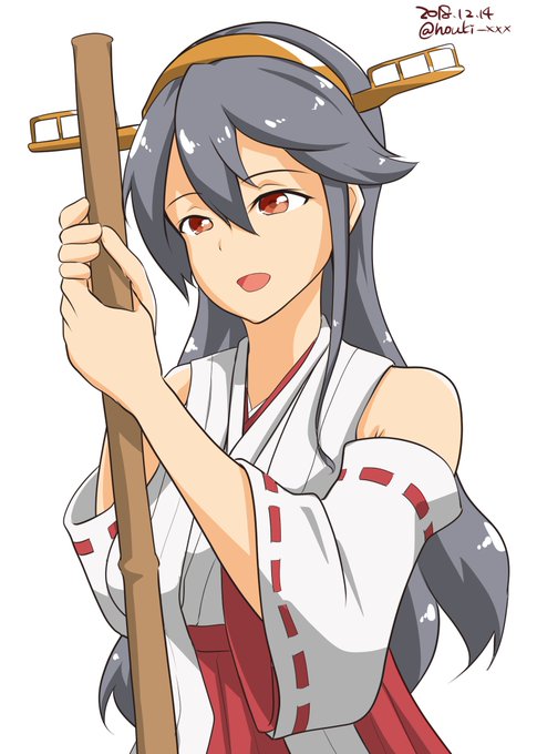 榛名「大掃除も榛名にお任せくださいっ!」
#艦これ版深夜の真剣お絵描き60分一本勝負
#艦これ版真剣お絵描き60分一本勝負_20181214 