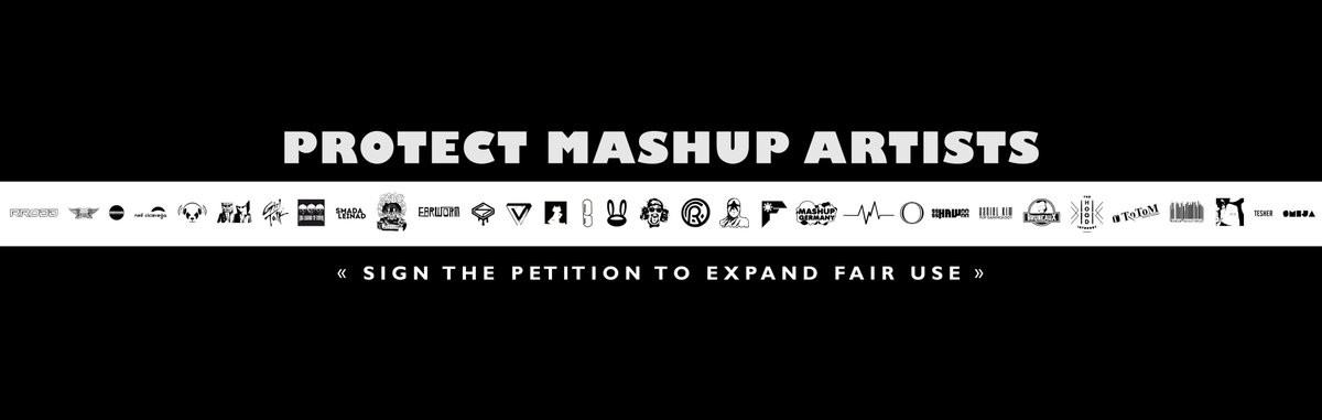 SamSaxtonArt's tweet photo. Do you enjoy mashups? Make sure they don't go away. Sign the petition to legally protect mashup artists. https://t.co/MB82ibAxPn https://t.co/mr1BZfSrGp