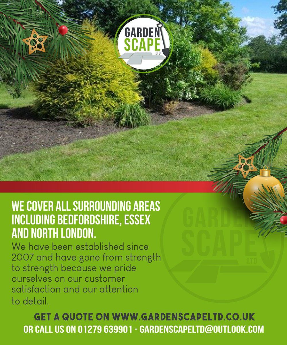 We cover all surrounding areas including Bedfordshire, Essex and North London. Call us on 01279 639901.
Visit gardenscapeltd.co.uk for more!
#gardenscape #fences #fencing #garden #Services #patio #decking