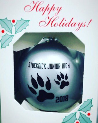 PaetowBands's tweet photo. Paetow and Stockdick Holiday Ornaments are here and can be purchased now for $6! Get yours before the holidays and we sell out! Purchase yours during lunch or at our SquareUpWebsite! 
https://t.co/bWa4LEAYsl
#Ornaments #Holidays #SecondYearSizzle #GottaHaveThemAll #Share https://t.co/g1ct9qbd9E