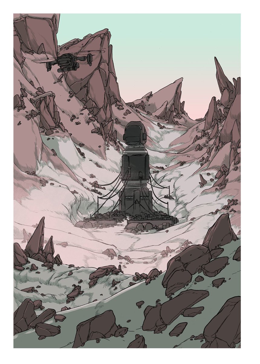 My good buddy and <a href="/shelfheroes/">Shelf Heroes</a> cohort @will_tempest has just released the first part of Harsh Prospect, a grim comic about a struggling colony and some malevolent gunk. It’s gonna get gross so get in on the ground floor and throw a few quid his way, yeah?

gumroad.com/l/harshprospect