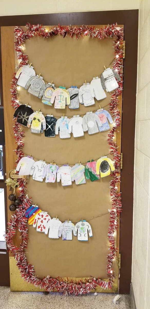 2bkayaking's tweet image. Ugly Sweater Christmas Door #UglySweater